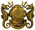 Diving officer badge