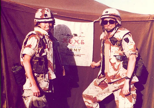 Operation Restore Hope, Somalia, 1993 (Photo courtesy of U.S. Army Women's Museum)